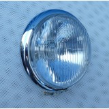 SVĚTLOMET CHROMOVANÝ - PŘÍDAVNÝ NA KLOUBU - (PRŮMĚR 14CM) -  (UNI)